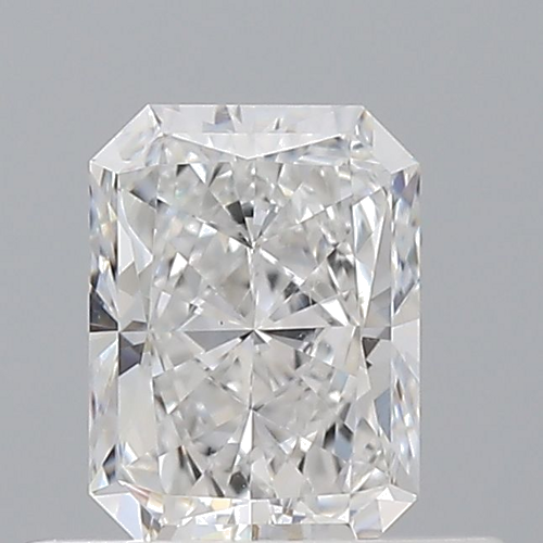 0.51 carat E-VS2 Natūralus Radiant Deimantas (1)