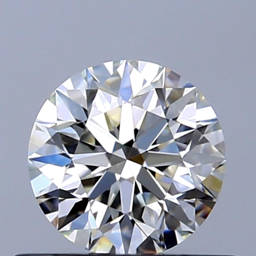 0.5 carat H-VVS2 Excellent cut Natūralus Round Deimantas (1)