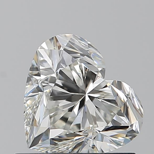 0.9 carat I-IF Natūralus Heart Deimantas (1)