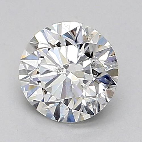 0.6 carat E-SI2 Excellent cut Natūralus Round Deimantas (1)