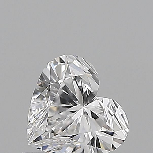 0.56 carat D-VVS1 Natūralus Heart Deimantas (1)