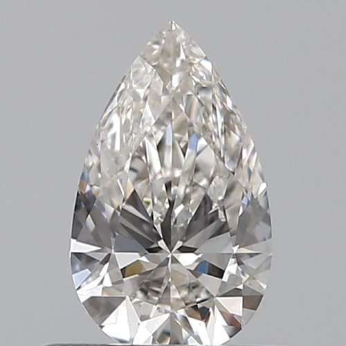 0.5 carat I-VS1 Natūralus Pear Deimantas (1)