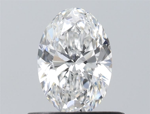 0.5 carat E-VS1 Natūralus Oval Deimantas (1)
