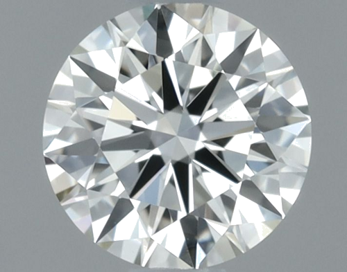 0.51 carat K-VVS1 Excellent cut Natūralus Round Deimantas (1)