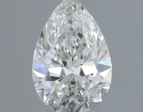 0.3 carat G-VVS2 Natūralus Pear Deimantas (1)