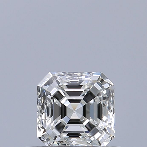 0.4 carat F-VVS2 Natūralus Asscher Deimantas (1)