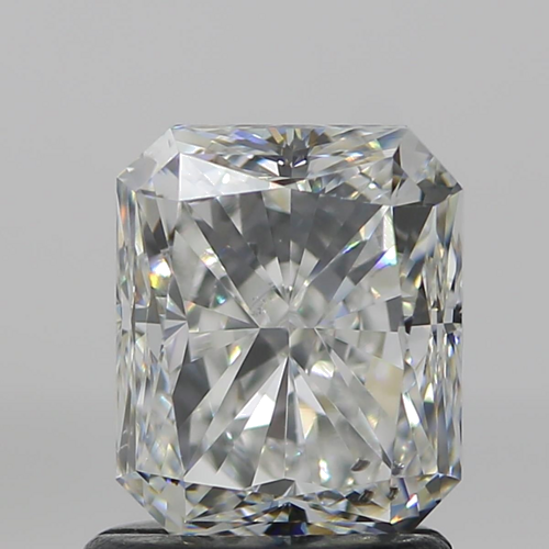 1.51 carat G-SI2 Natūralus Radiant Deimantas (1)