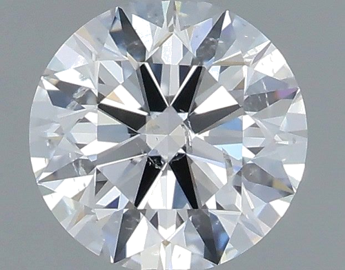 0.5 carat E-SI2 Excellent cut Natūralus Round Deimantas (1)