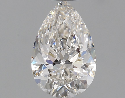 0.72 carat H-VVS1 Natūralus Pear Deimantas (1)