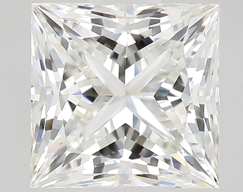 0.62 carat I-VVS1 Natūralus Princess Deimantas (1)