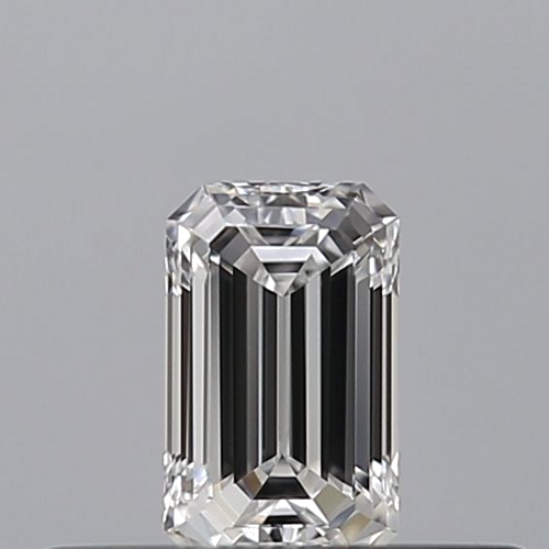 0.23 carat D-VVS2 Natūralus Emerald Deimantas (1)