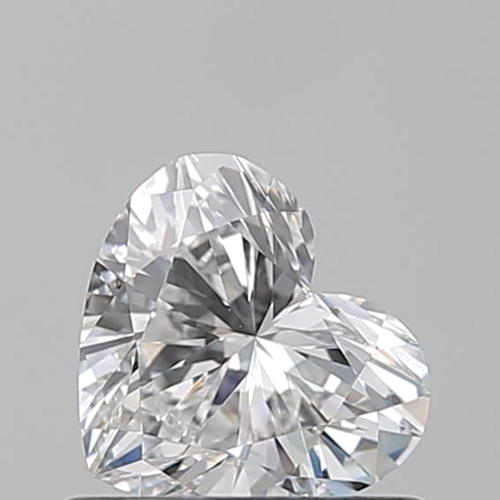 0.6 carat E-VS1 Natūralus Heart Deimantas (1)