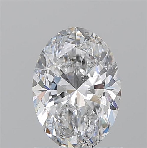 1.2 carat D-SI2 Natūralus Oval Deimantas (1)