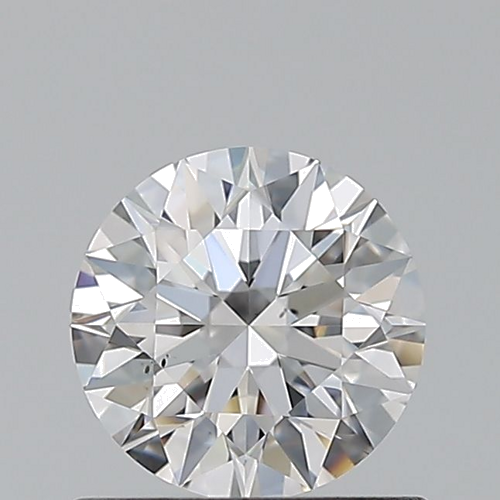 0.6 carat F-SI1 Excellent cut Natūralus Round Deimantas (1)