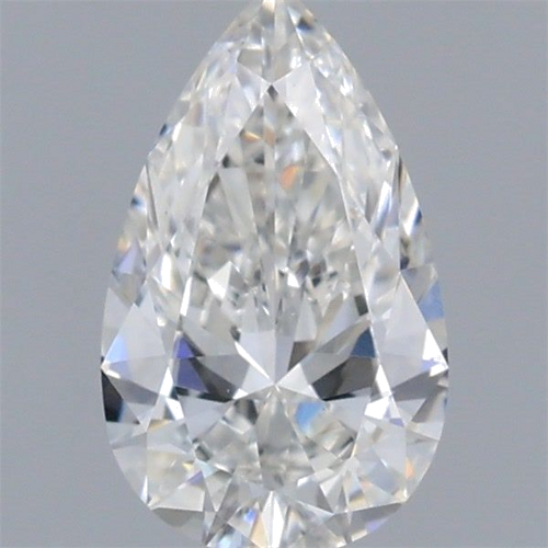 0.61 carat H-VS1 Natūralus Pear Deimantas (1)