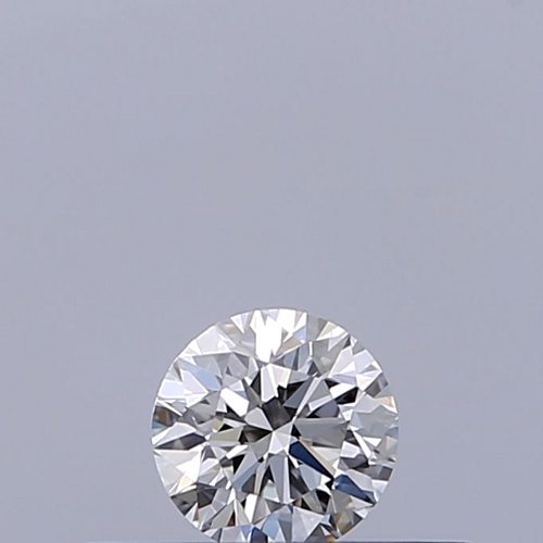 0.19 carat F-VVS2 Excellent cut Natūralus Round Deimantas (1)