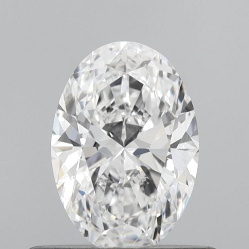 0.53 carat D-VVS1 Natūralus Oval Deimantas (1)