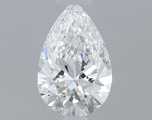 0.32 carat D-VS2 Natūralus Pear Deimantas (1)