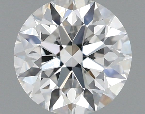 0.66 carat F-VVS1 Excellent cut Natūralus Round Deimantas (1)