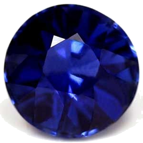 0.7 carat BLUE Round Safyras (1)