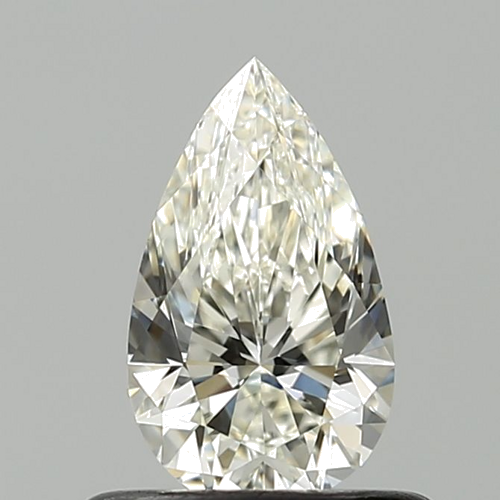 0.5 carat J-VS1 Natūralus Pear Deimantas (1)