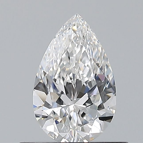 0.5 carat E-VS1 Natūralus Pear Deimantas (1)