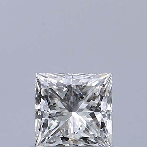 0.41 carat E-VVS1 Natūralus Princess Deimantas (1)