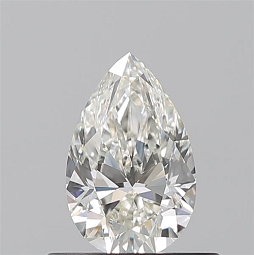0.5 carat J-VS1 Natūralus Pear Deimantas (1)