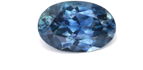 0.51 carat BLUE Oval Safyras (1)