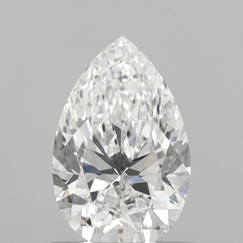 0.71 carat F-VS1 Natūralus Pear Deimantas (1)