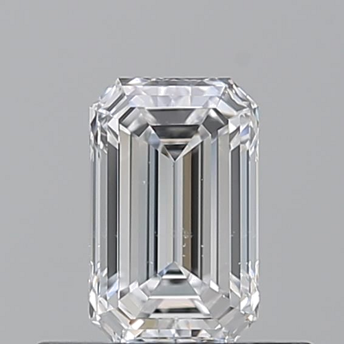 0.5 carat D-SI1 Natūralus Emerald Deimantas (1)