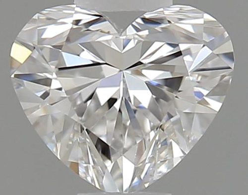 0.33 carat F-IF Natūralus Heart Deimantas (1)