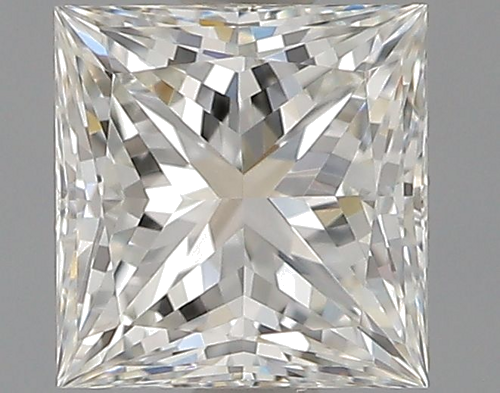 0.51 carat G-VVS1 Natūralus Princess Deimantas (1)