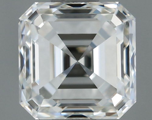 0.81 carat I-VVS1 Natūralus Asscher Deimantas (1)