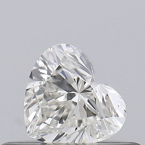 0.26 carat K-VVS2 Natūralus Heart Deimantas (1)