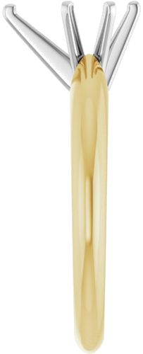 Sužadėtuvių Žiedas „Solitaire“ 585 Baltojo Ir Geltonojo Aukso Pear Shape 8.5mm x 5mm (4)