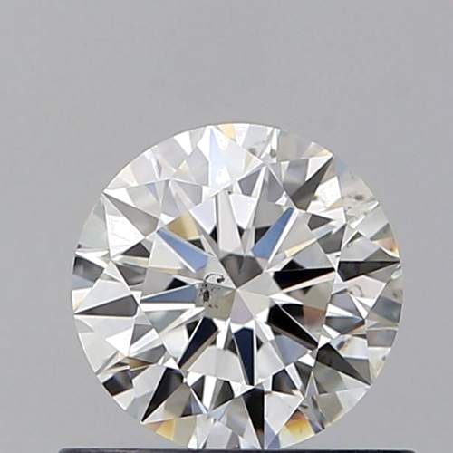 0.6 carat F-SI1 Excellent cut Natūralus Round Deimantas (1)