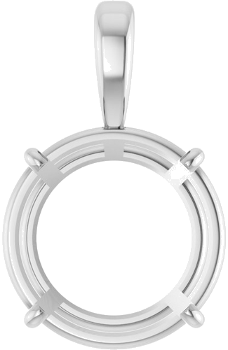 Pakabukas „Solitaire“ 925 Sidabro Round 16mm (1)