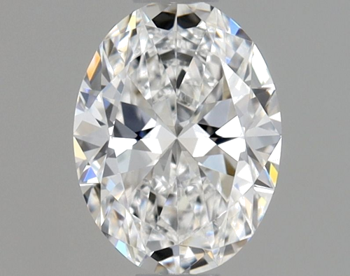 0.51 carat D-VVS2 Natūralus Oval Deimantas (1)