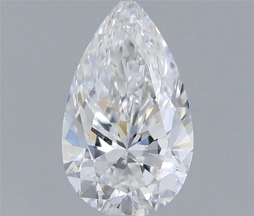0.5 carat E-SI1 Natūralus Pear Deimantas (1)