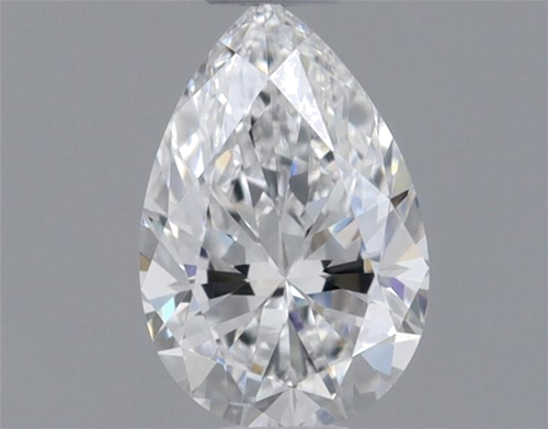 0.3 carat E-VVS2 Natūralus Pear Deimantas (1)