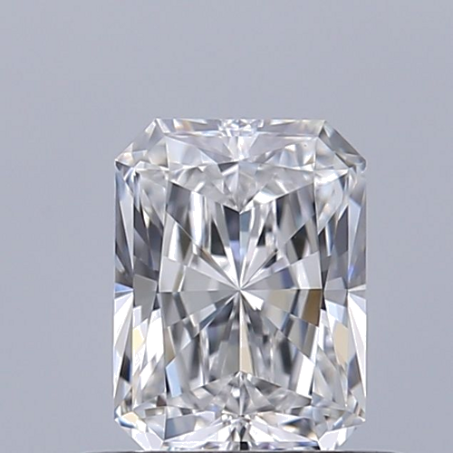0.53 carat D-VVS2 Natūralus Radiant Deimantas (1)