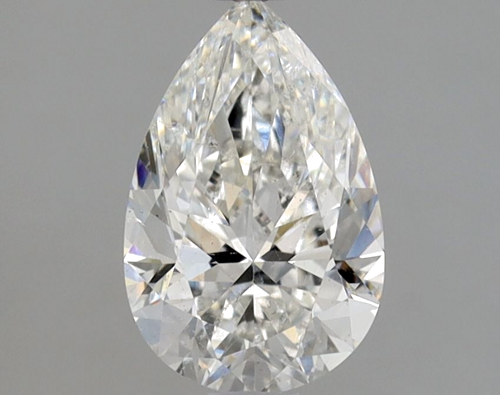 1.2 carat G-SI2 Natūralus Pear Deimantas (1)