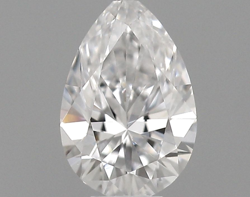 0.24 carat D-VS1 Natūralus Pear Deimantas (1)