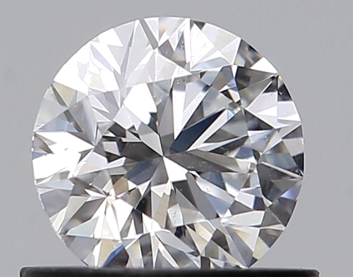 0.66 carat F-SI2 Excellent cut Natūralus Round Deimantas (1)