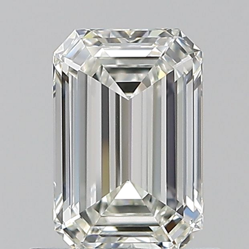 0.9 carat H-VVS2 Natūralus Emerald Deimantas (1)