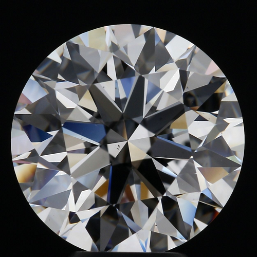 5.49 carat D-VS2 Excellent cut Natūralus Round Deimantas (1)