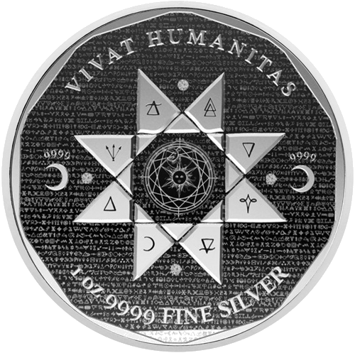 1 oz Vivat Humanitas 2022 Tokelau sudraba monēta (1)