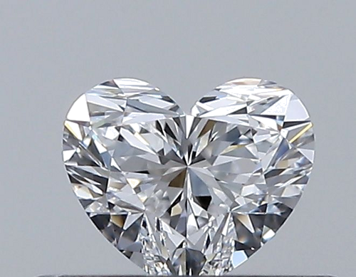 0.3 carat D-VVS2 Natūralus Heart Deimantas (1)