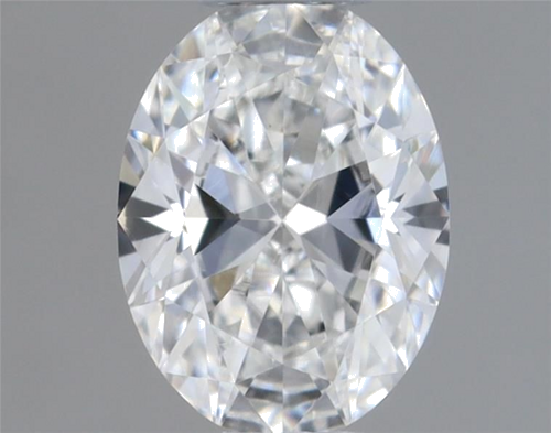 0.3 carat F-VVS2 Natūralus Oval Deimantas (1)